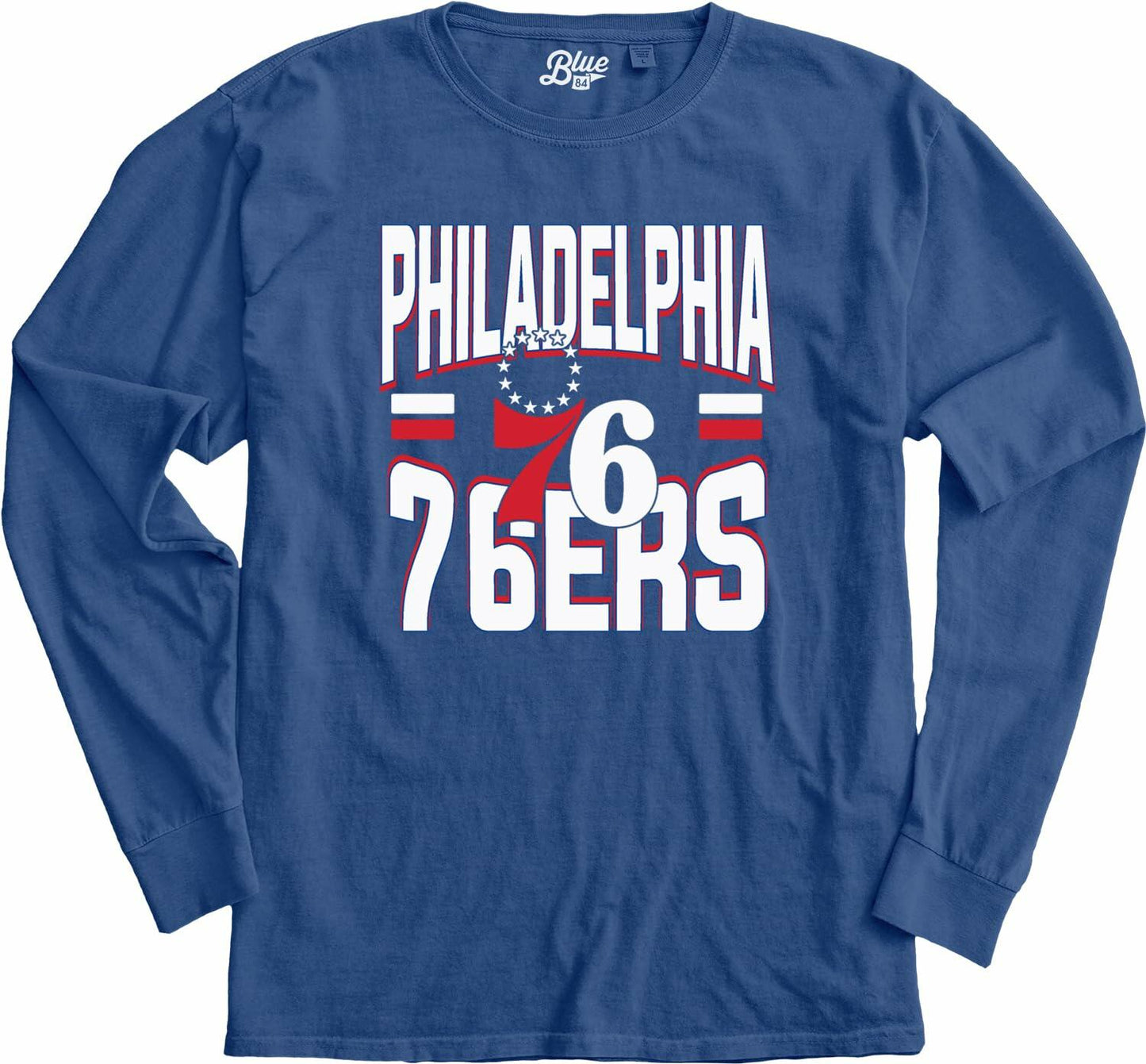 Philadelphia 76ers NBA Officially Licensed Long Sleeve T-Shirt Team Color Size S