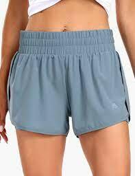 Haimont Women's Cotton Sweat Shorts with Pockets High Waist Black Size XS