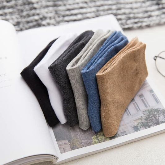 tosofy Running Athletic Ankle Socks Cotton Soft Casual 6 Pairs Multicolor Medium