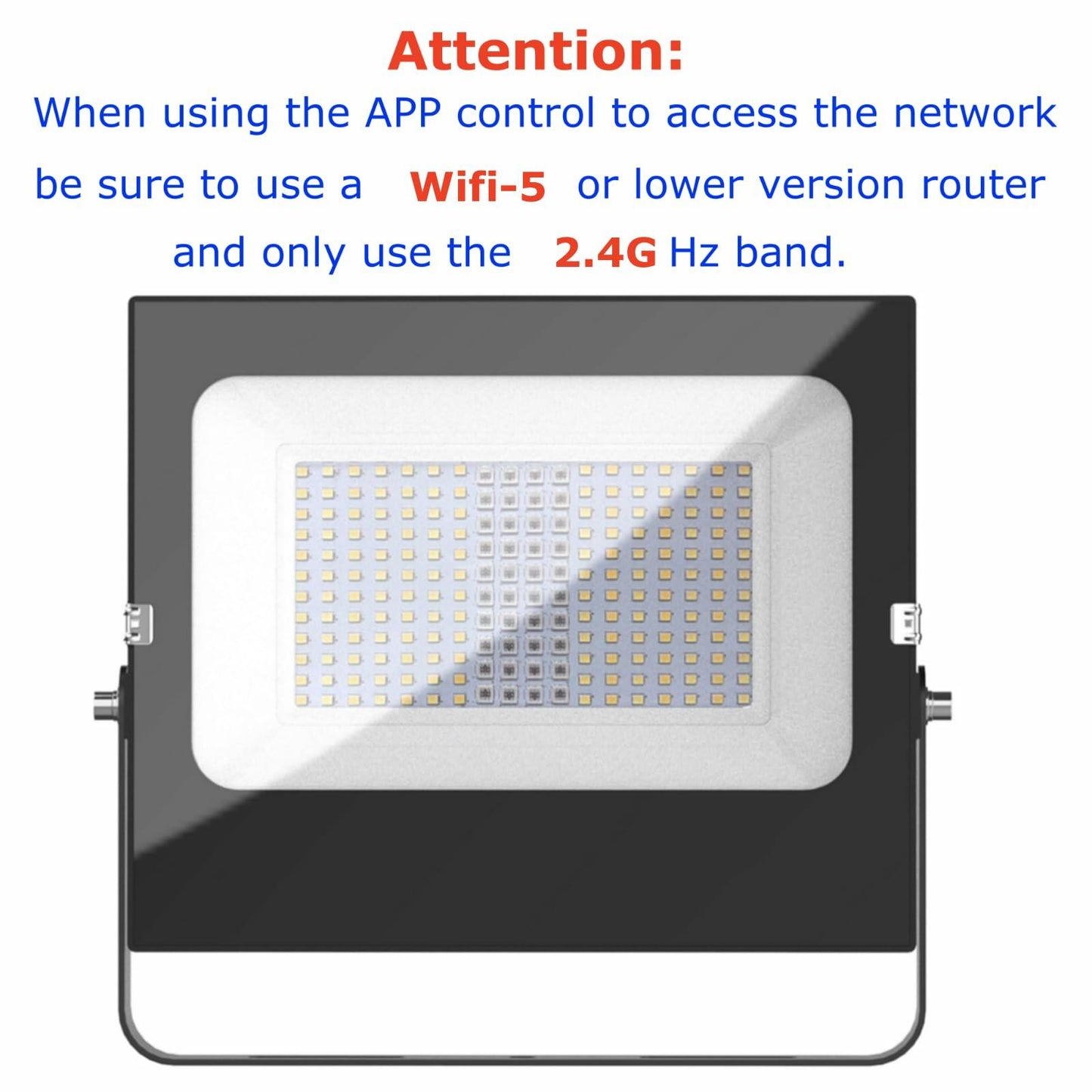 ILLSTAR Full Power RGB Flood Light 60W Smart Color Changing IP66 Large