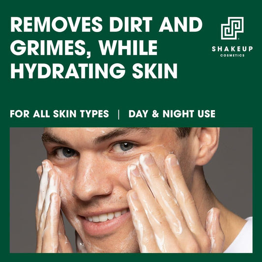 BestBy11/25 Shakeup Cosmetics Mens Face Wash Deep Clean Exfoliate 125ml