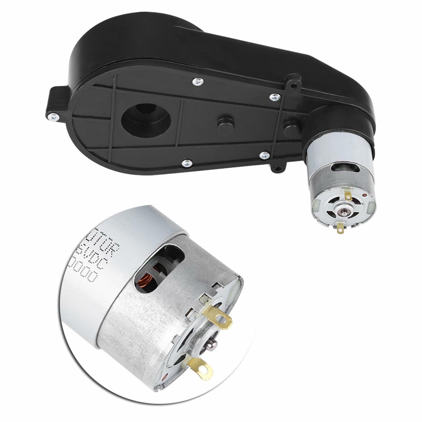 RUIGPRO 24V RS555 Kids Ride On Car Gearbox Motor 40000RPM 2Pcs High Speed