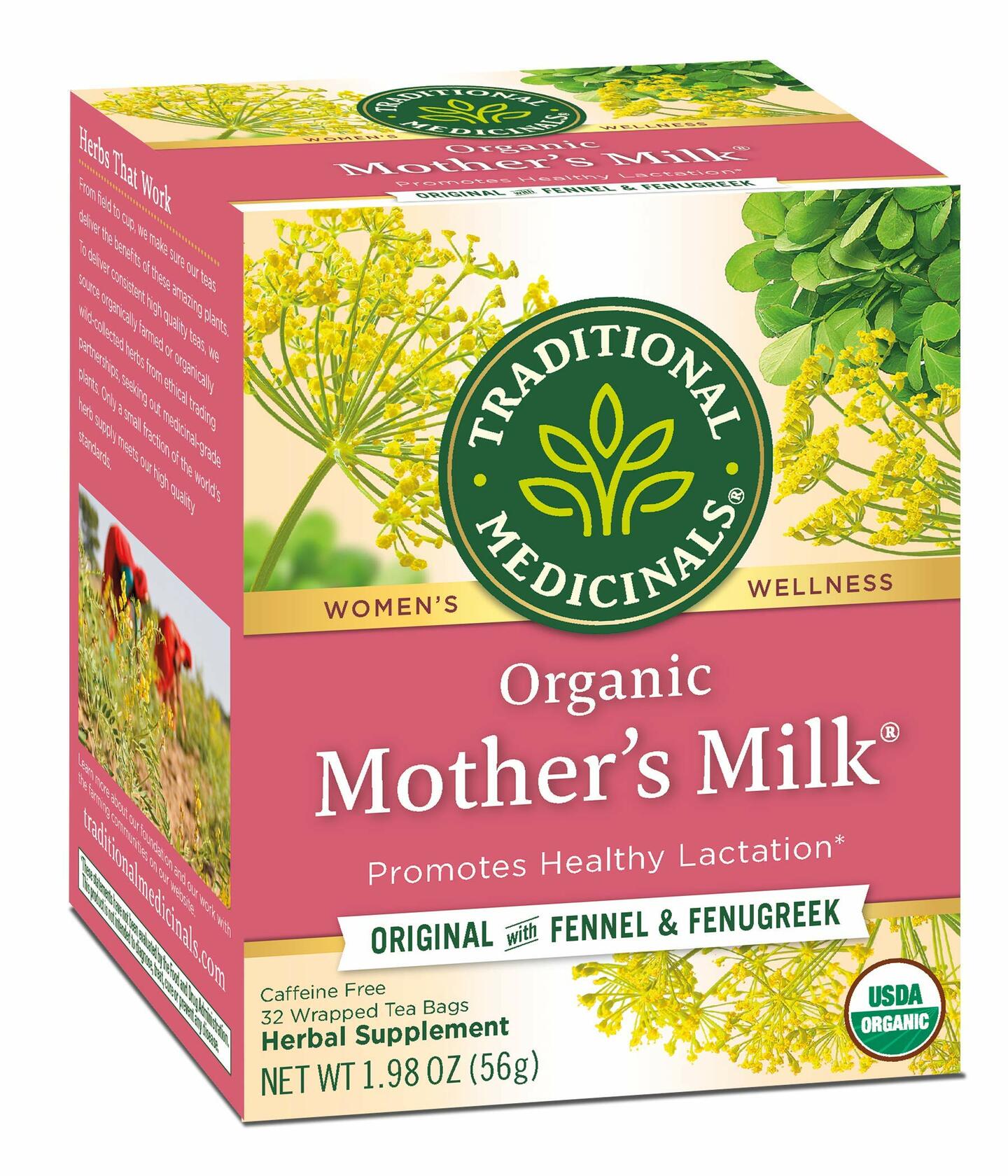Traditional Medicinals Organic Mother's Milk Women's Tea Bag 32 Count