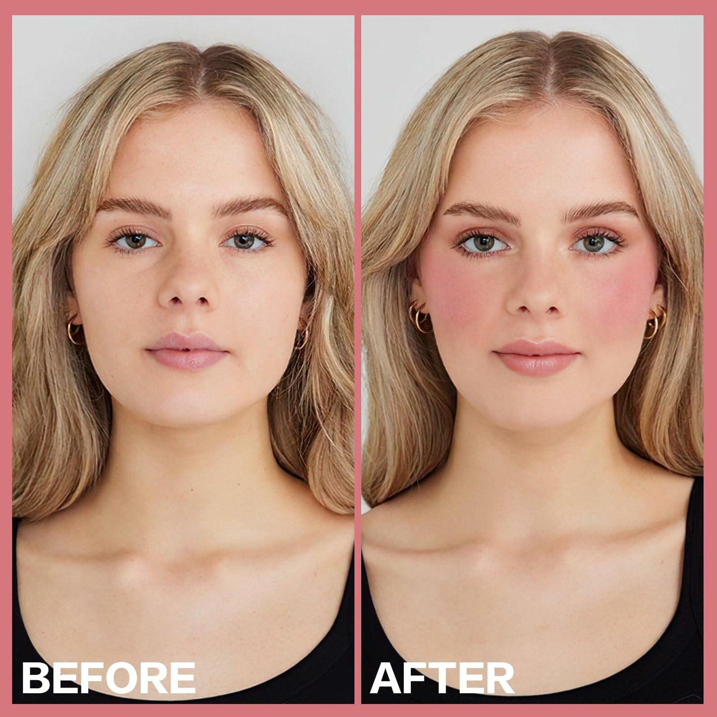 FALOCUTUS Cream Blush Makeup Stick 2Pcs 0.75oz Multi-Stick Heat Waves