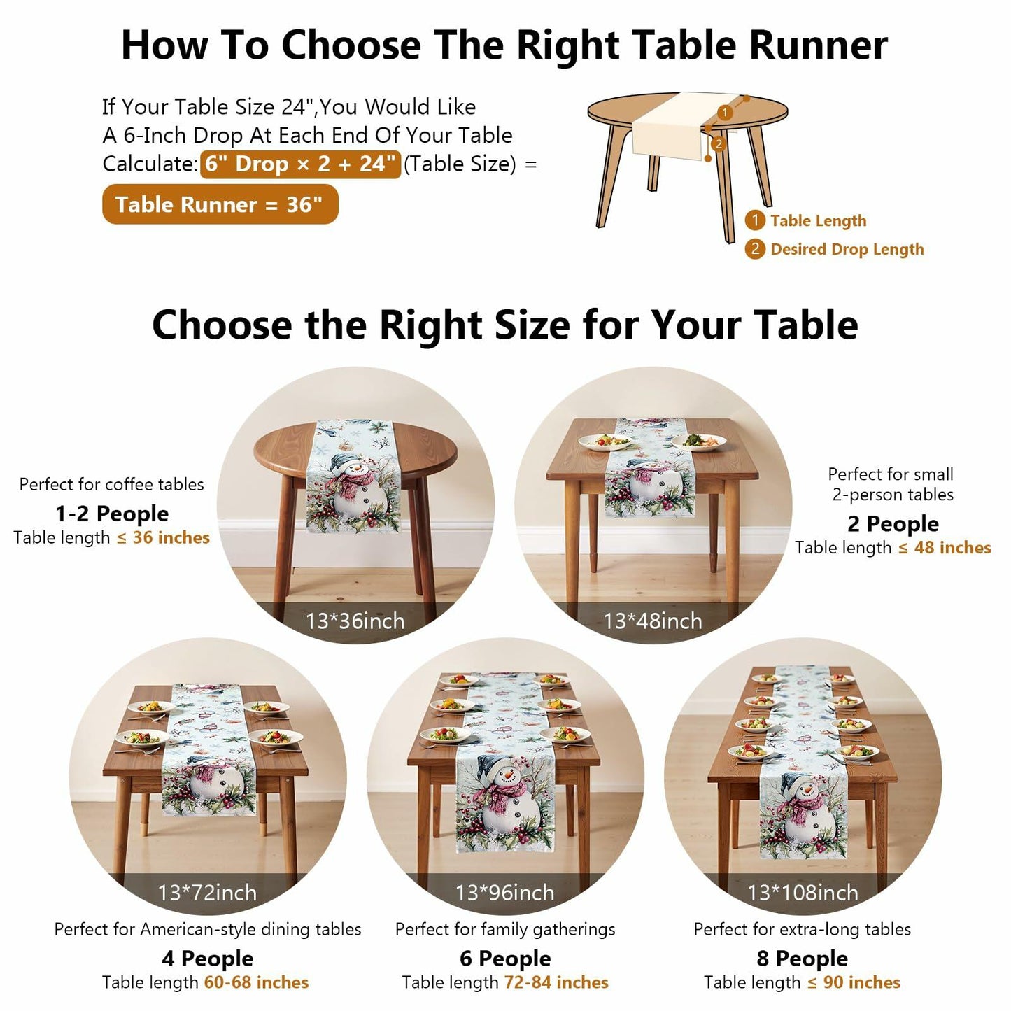 VIV CHERBL Boho Summer Striped Table Runner Black White 36x15 Inch Cotton