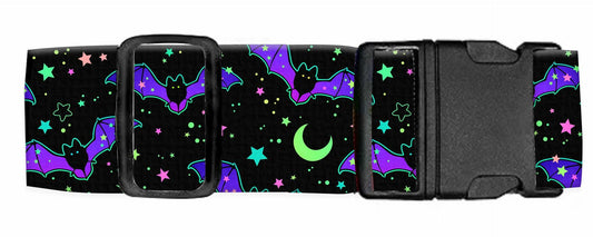 Luggitime Adjustable Luggage Strap Travel Belt with Quick-Release Buckle Red