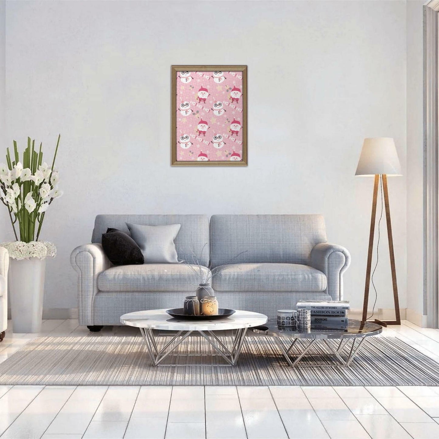 Christmas Hot Cocoa Bar 500-Piece Wooden Jigsaw Puzzle Kids & Adults Gift