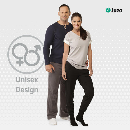 Juzo Basic 4411ad 20-30mmhg Knee-High Open Toe Compression Stocking Black 4 (IV)