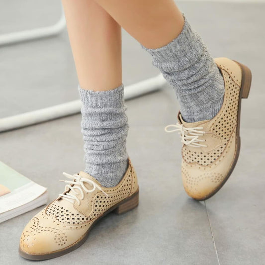 TINTAO Women’s Cotton Knit Crew Socks Thick Warm Slouch Gift Multi 5-10