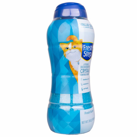 Fresh Step Cat Litter Crystals Fresh Scent 70oz Odor Neutralizer Deodorizer