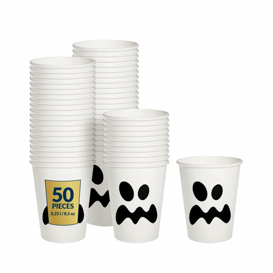 PAW Decor Collection Baby Pink Disposable Paper Cups 8.5oz 50-Pack Party