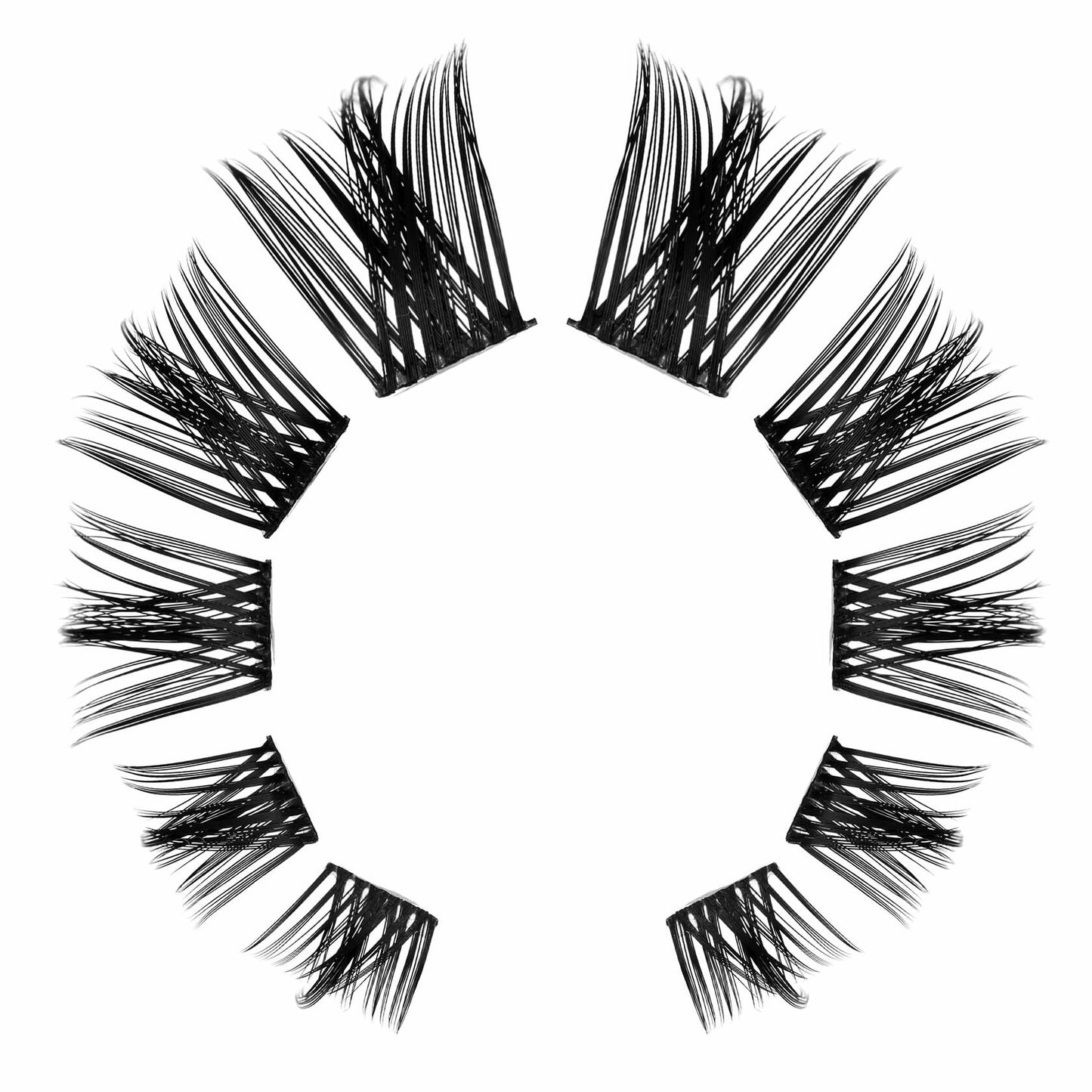 Starryzoom Lash Clusters Book Wispy Flull Volume Spiky Doe-Eye Manga Cluster