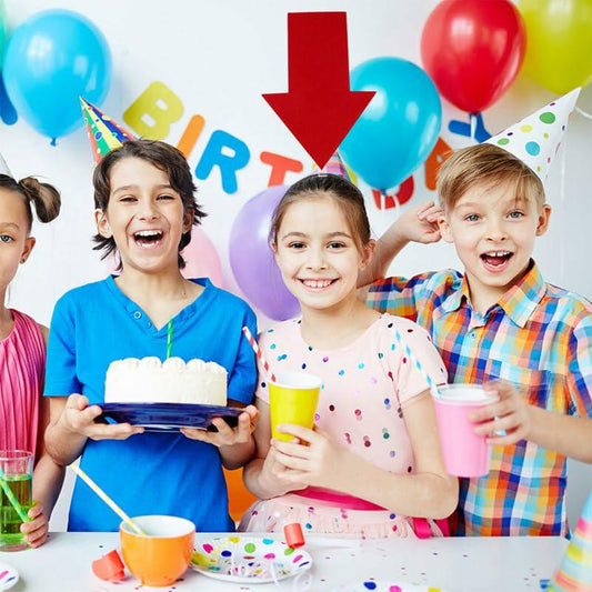 IMIKEYA Arrow Headband Red Cloth Halloween Hair Band Womens Novelty