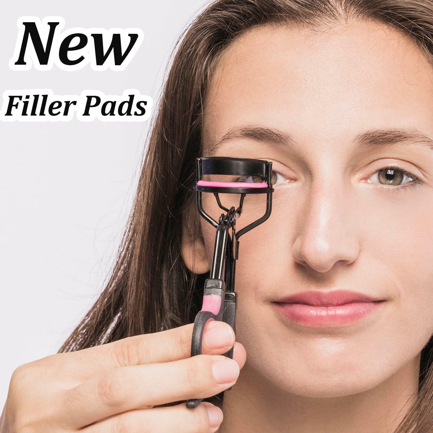 HaiFafafaing 48 Pcs Silicone Eyelash Curler Pads Multi Color with Box