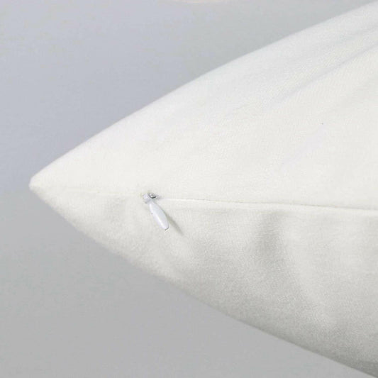 Rouihot 4-Pack 16x16" Red & White Candy Cane Pillow Covers for Christmas