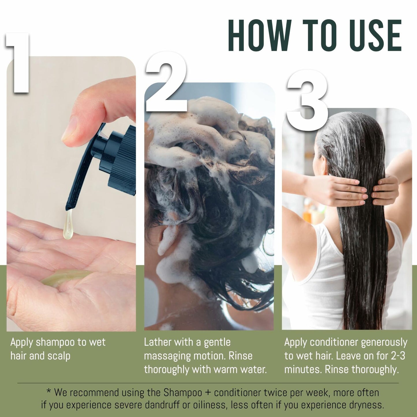 MagiForet Anti-Dandruff Shampoo & Conditioner Set 2x500ml Dry Flaky Scalp