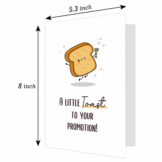 Ogeby Funny Toast Boss's Day Card for Boss, Leader, Coworker