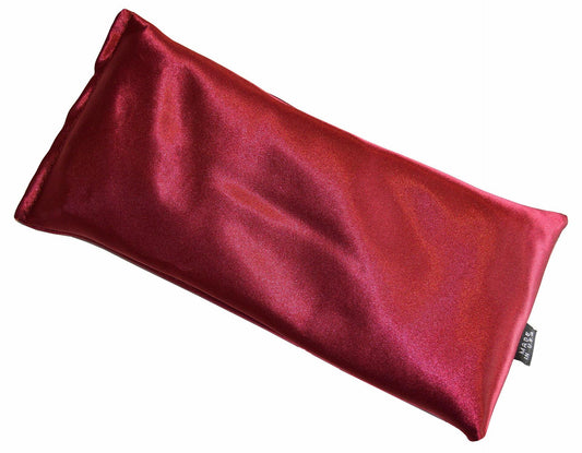 Blissful Being Lavender Eye Pillow Weighted Satin Sleep Yoga Meditation Ruby