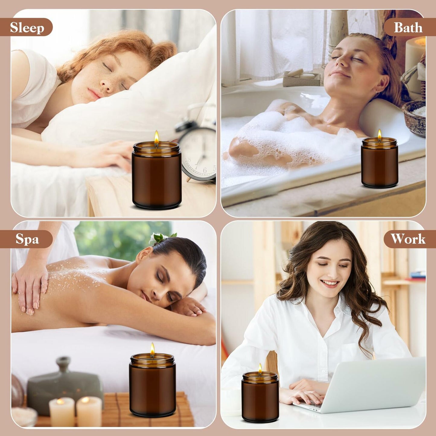 MOTVZC Lavender Candle Lawyer Gifts Funny Birthday Christmas Black Soy Wax