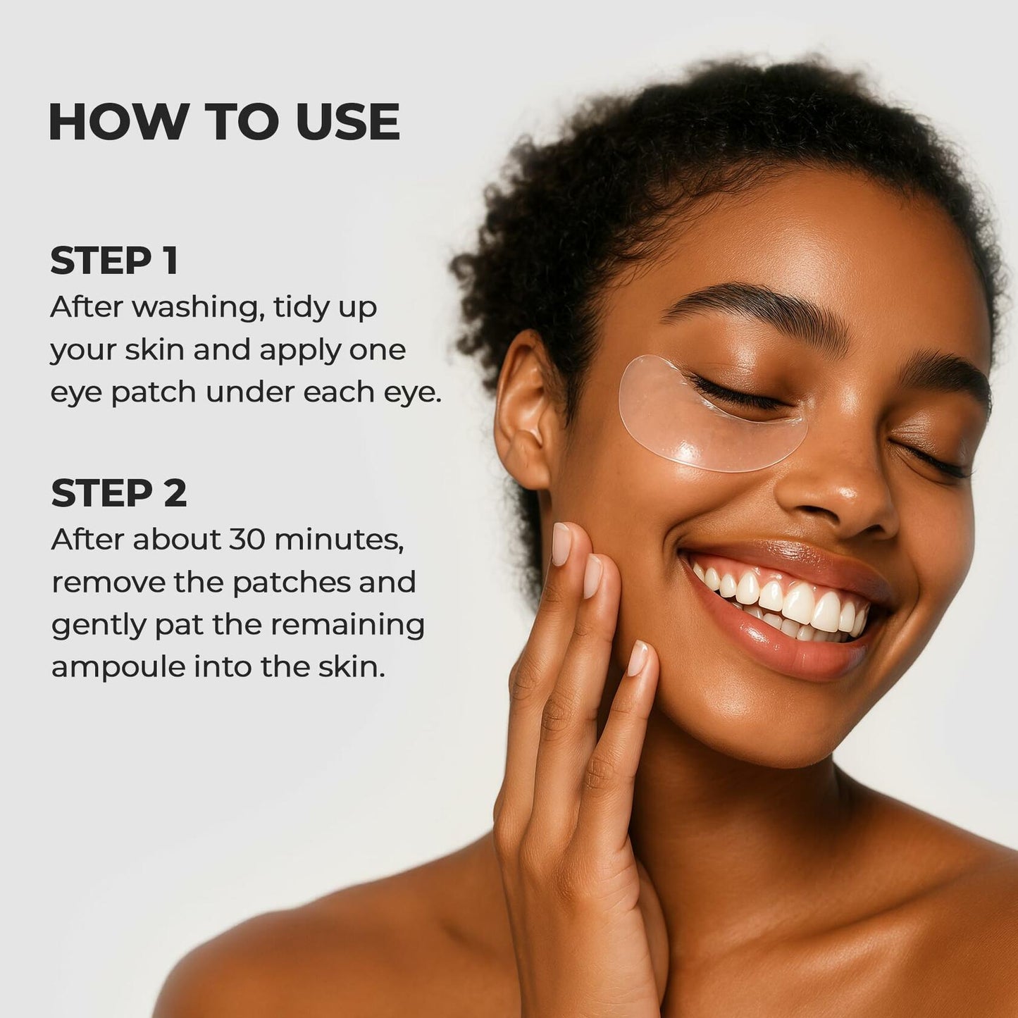 MDP+ Peptide 9 Vegan Aqua Eye Patch Niacinamide Hyaluronic Acid 60ea