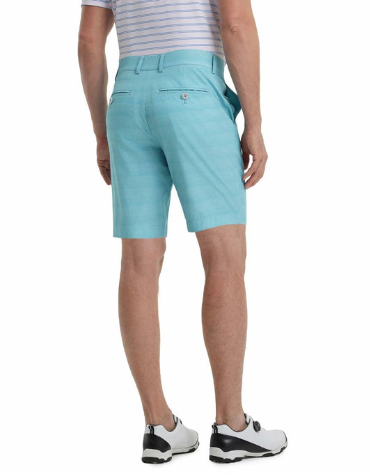 M MAELREG Men's Golf Performance Quick Dry Lightweight Shorts Lake Blue Size 30