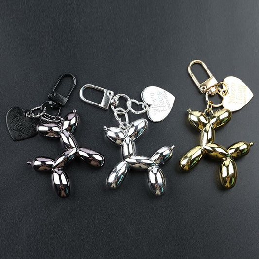 5PCS Balloon Dog Keychains Cute Key Chain Accessories for Women Multi-Color