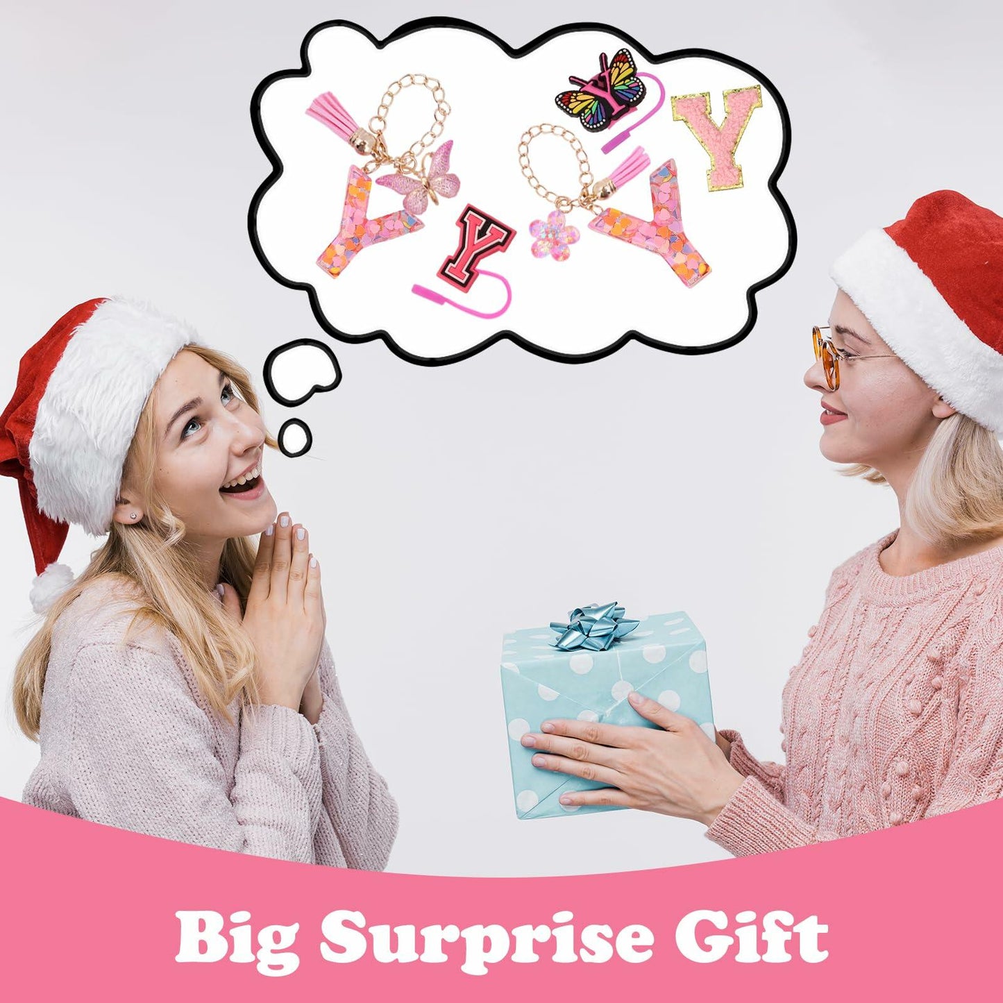 Liangang 9PCS Pink Stanley Cup Accessories Set for 30oz & 40oz Cups