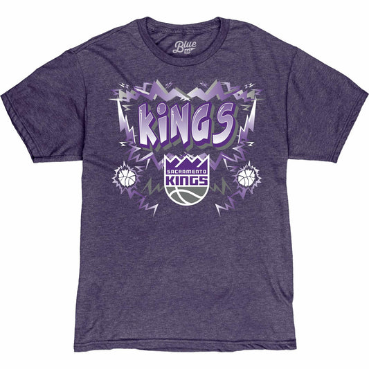 Sacramento Kings NBA Officially Licensed Heathered Team Color T-Shirt Size XXL