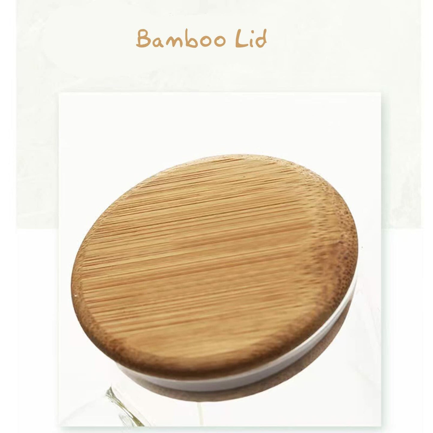 TOPIUNS Olive Oil Dispenser – Glass Pour Bottle with Bamboo Lid, 750ML