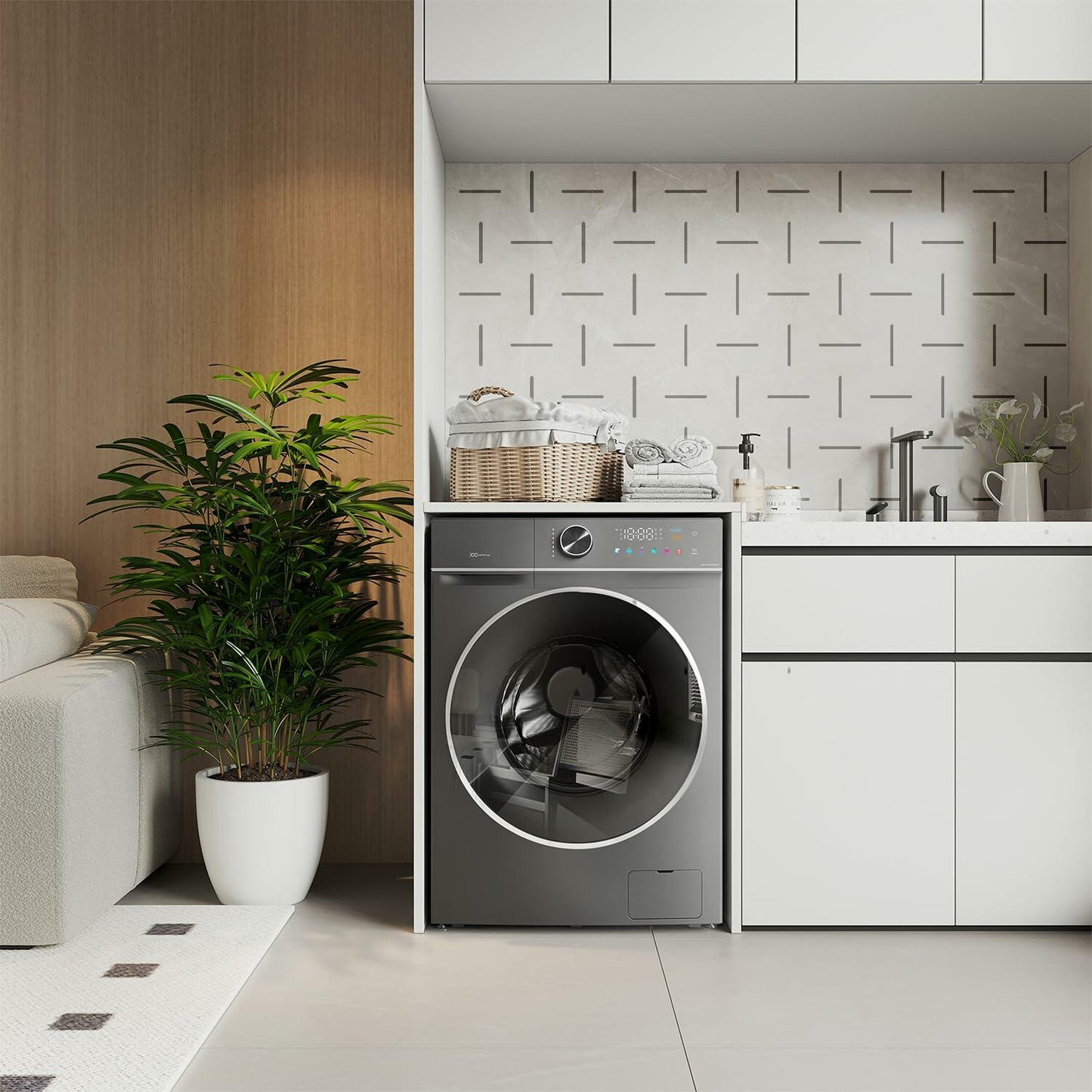 LYMSSESS Wall Stencils 12x12 Reusable Large Pattern Tile Floor Decor NS2