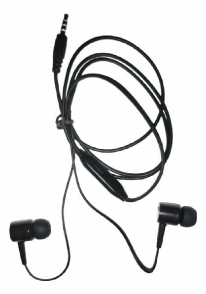 Generic RODIO Wired Earphones with Mic White Premium Affordable India