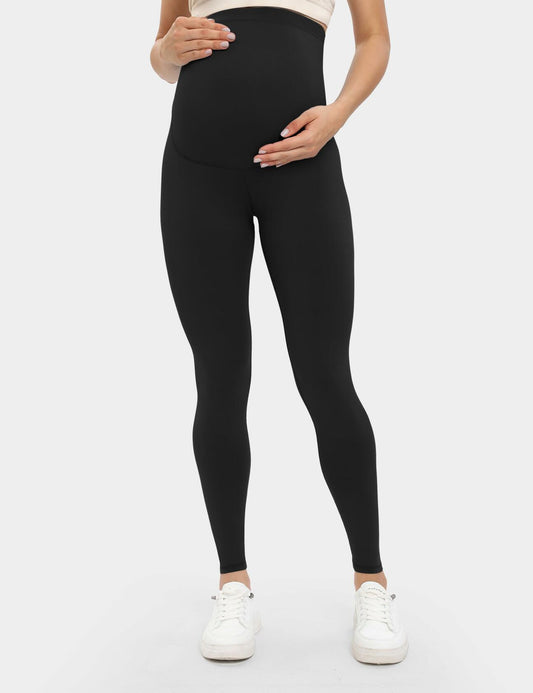 Buttergene Women’s Maternity Leggings Over Belly Yoga Workout Pregnancy Pants