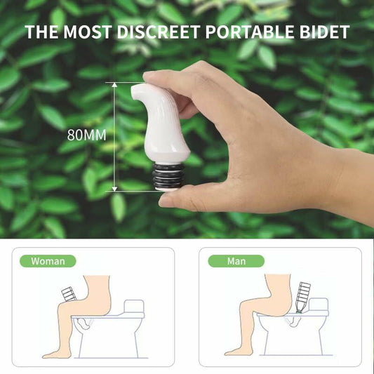 Portable Travel Bidet Bottle Attachment, Mini Pocket Size Personal Hygiene