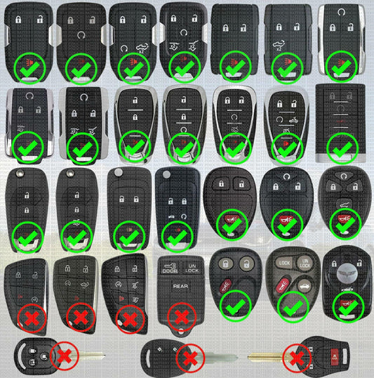 Chevy & GMC Key Fob Battery Replacement for Silverado, Equinox, Malibu, Tahoe