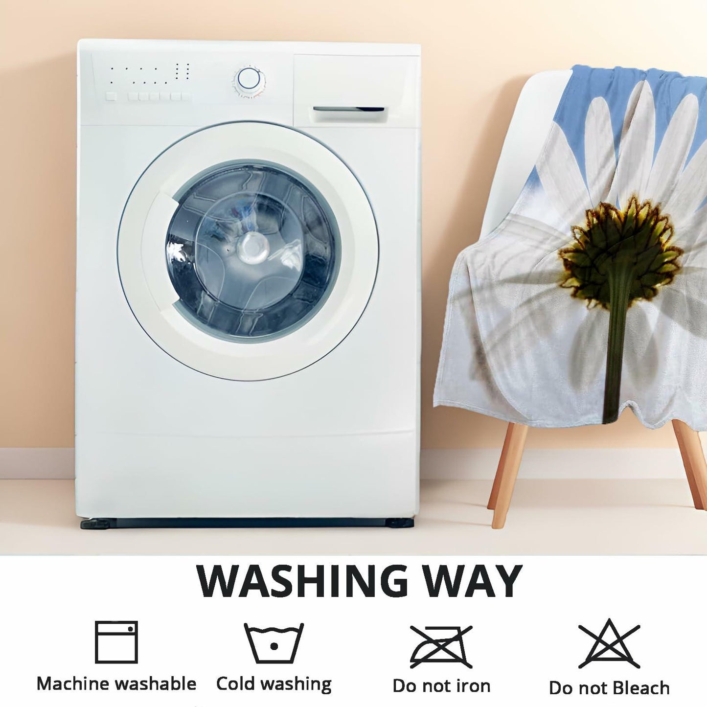 MIEPOS Blue Eagle Throw Blanket 50x60 Soft Lightweight Flannel Bird Decor