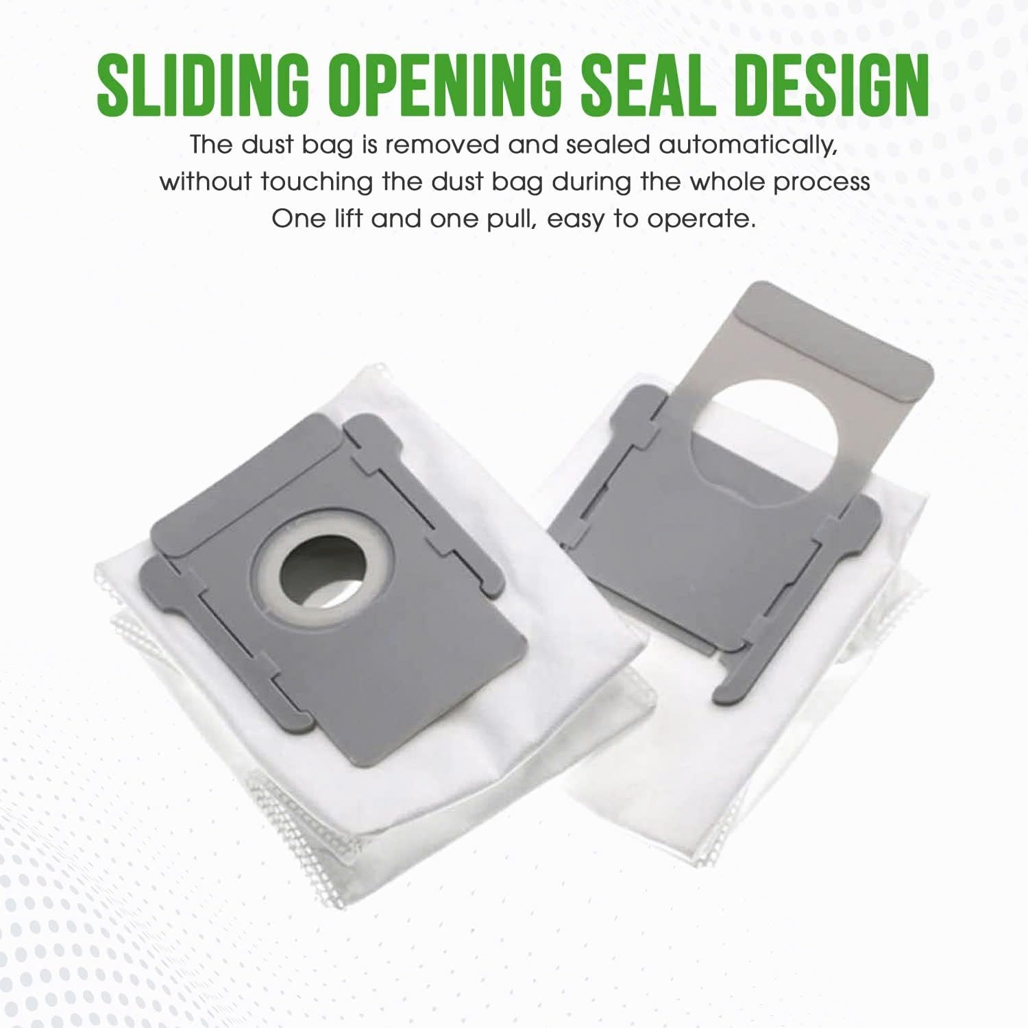 Bee Filter Vacuum Bags for iRobot i s j Series Roomba - 12 Count