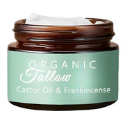 LUusmm Organic Grass-Fed Beef Tallow Moisturizer with Frankincense & Castor Oil