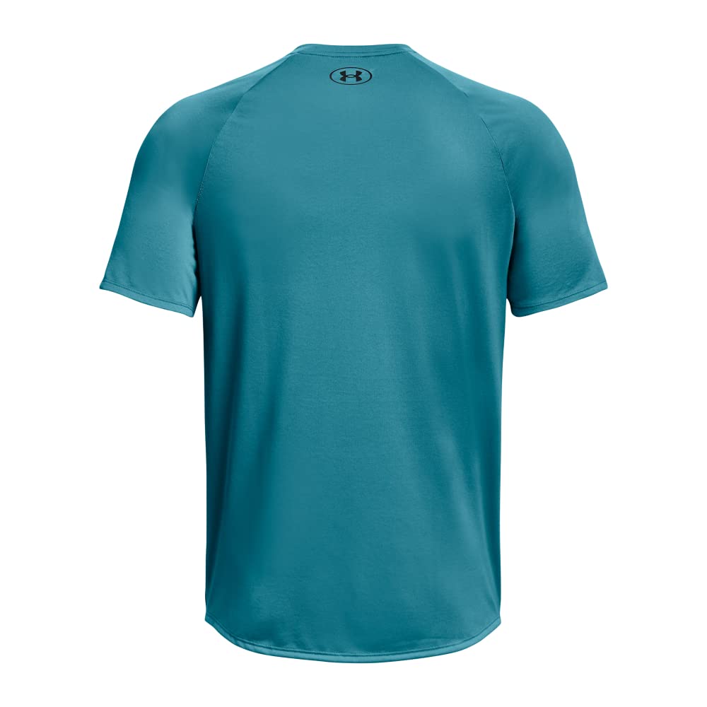 Under Armour Men's Tech 2.0 Short Sleeve T-Shirt Glacier Blue Black Size 4XL