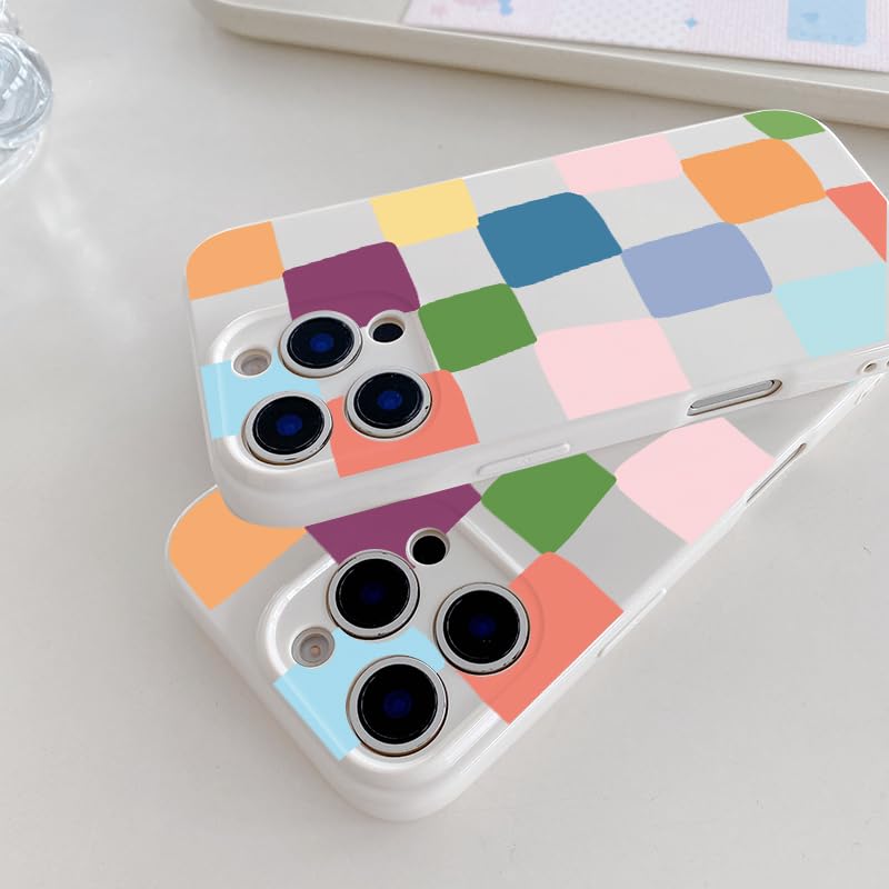 KELUOAS iPhone 15 Pro Geometric Jelly Phone Case