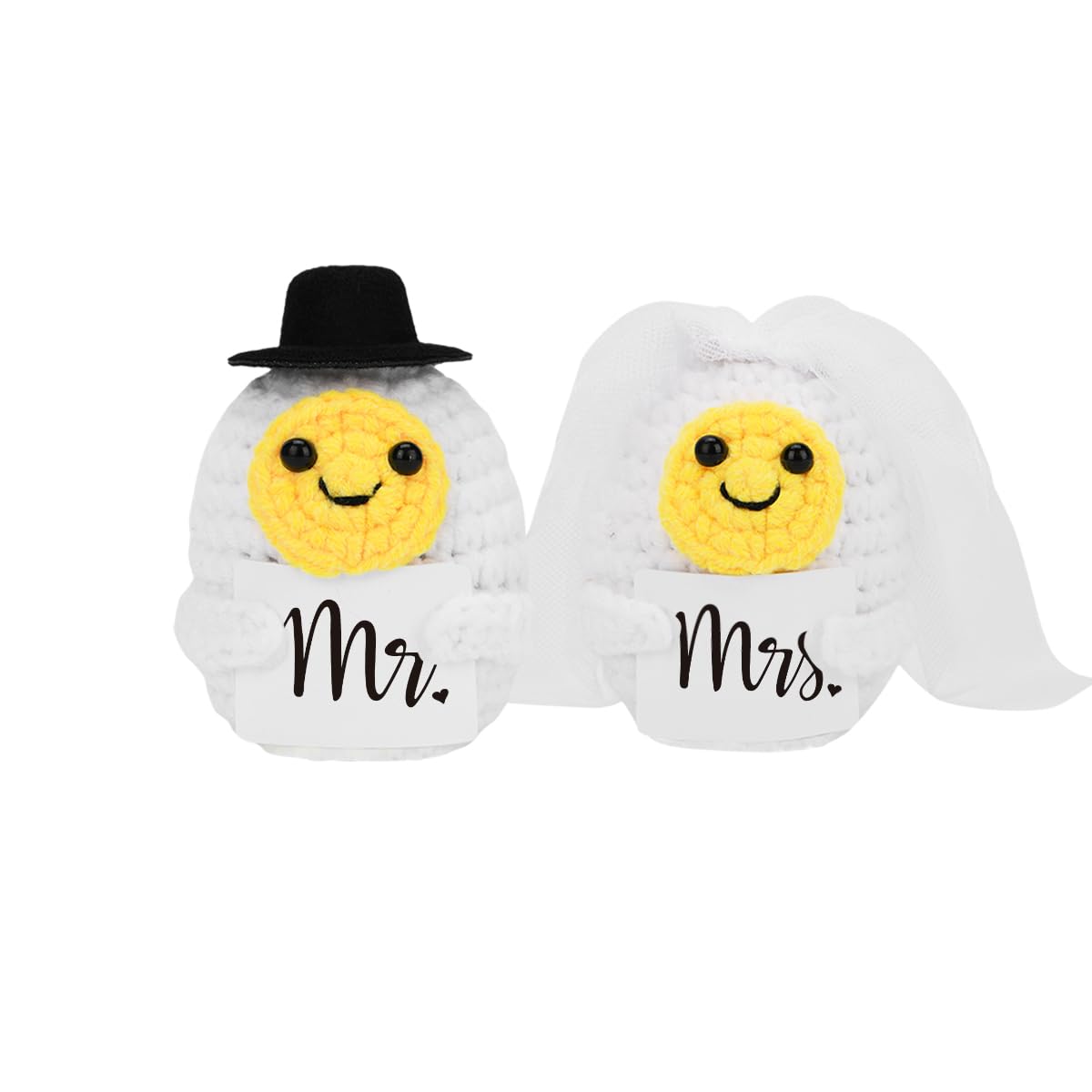 Wedding Gifts for Couples, Engagement Gifts for Newlyweds, Bridal Shower Gifts for Bride Groom, Newly Wed Gifts Ideas, Mr. & Mrs. Just Married Doll Gifts Set Decor