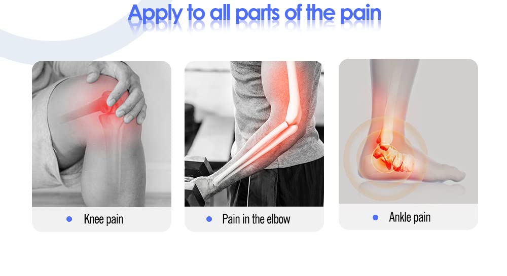 Ice Sleeve Wrap Elbow Knee Compression Gel Cold Pack Reusable Pain Relief Blue L