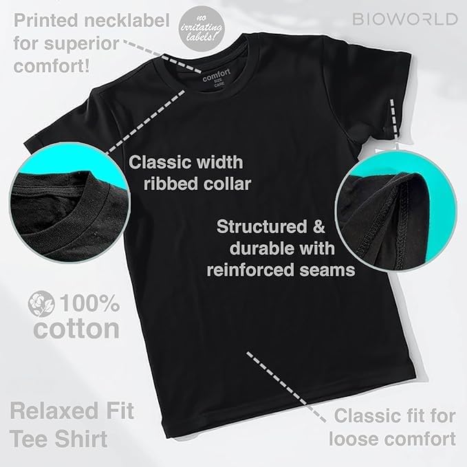 A Minecraft Movie Chicken Jockey Youth Black Crew Neck Short Sleeve T-Shirt - XL