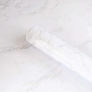 Boeoanay Marble Vinyl Wallpaper Grey White 15.8x118in Self Adhesive PVC