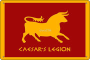 Caesar's Legion 12 x 8 Inch Aluminum Wall Sign