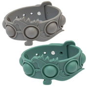 [Like New] Dinosaur Silicone Pop-It Fidget Bracelet