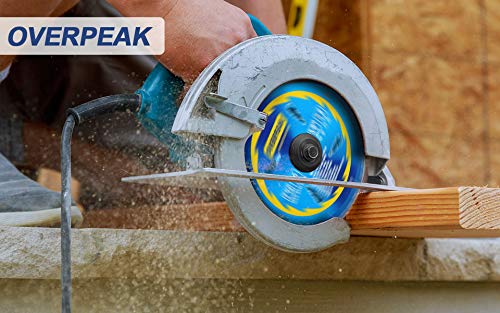 Overpeak 12" Circular Saw Blade 60T ATB Thin Kerf 1" Arbor Blue