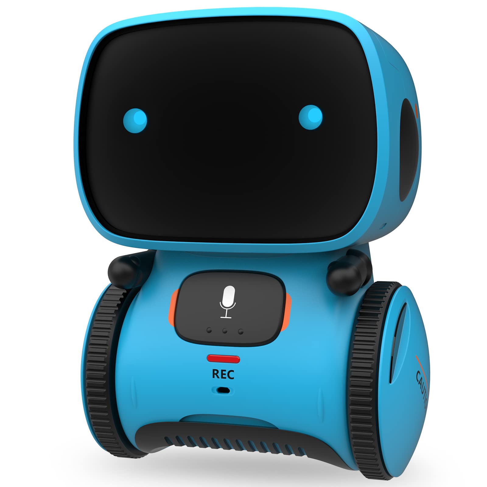 GILOBABY Interactive Talking Robot Toy for Boys with Voice & Touch Sensor Blue