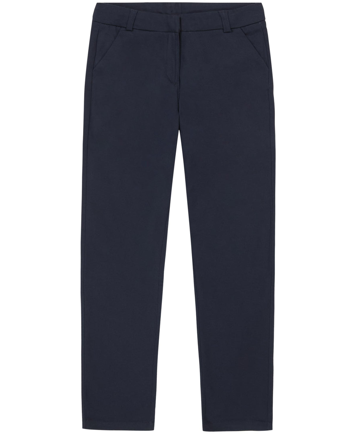 IZOD Junior's Uniform Stretch Twill Skinny Pant, Navy, 1