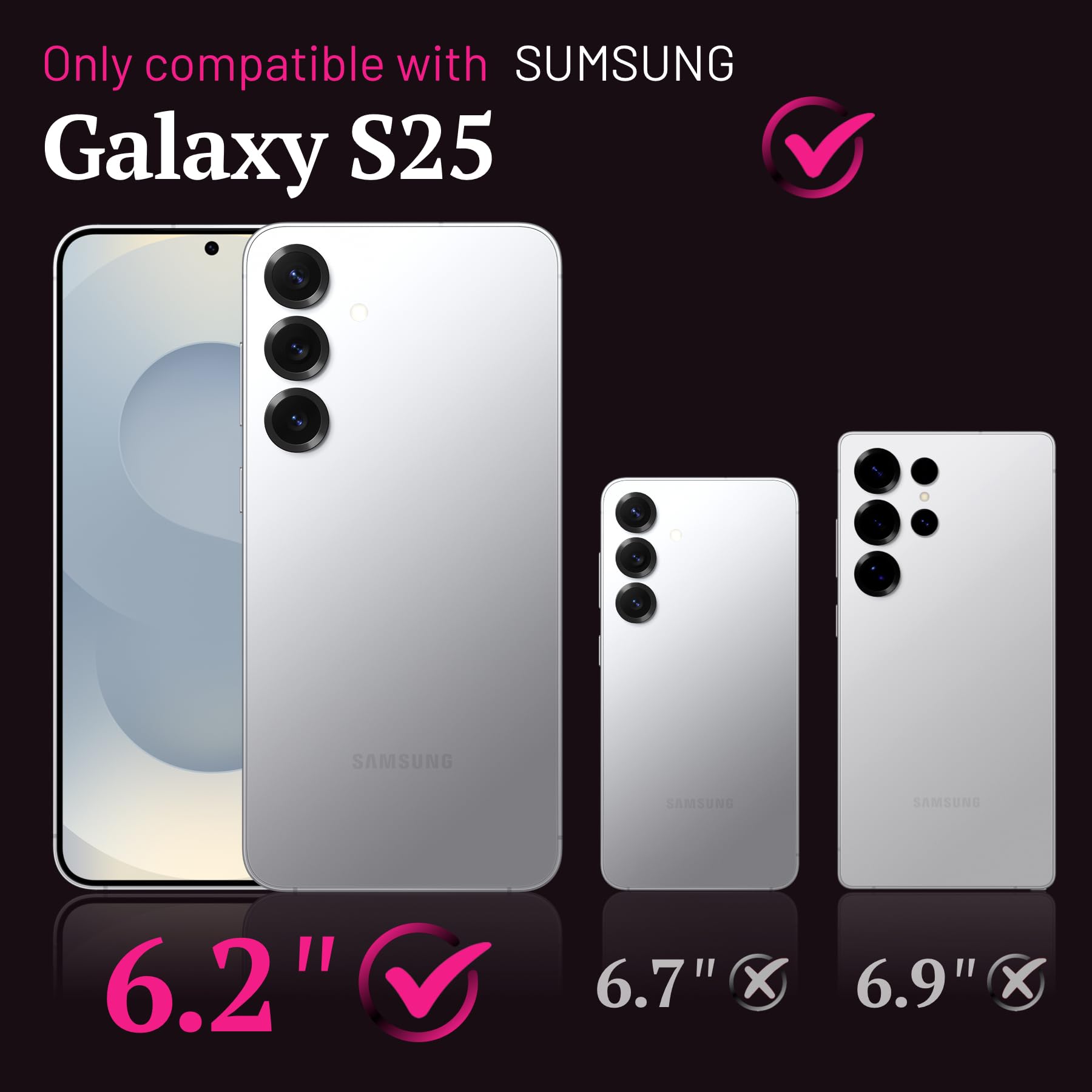 MrARTIST Samsung Galaxy S25 Plus Case Floral Line Flower TPU Cover