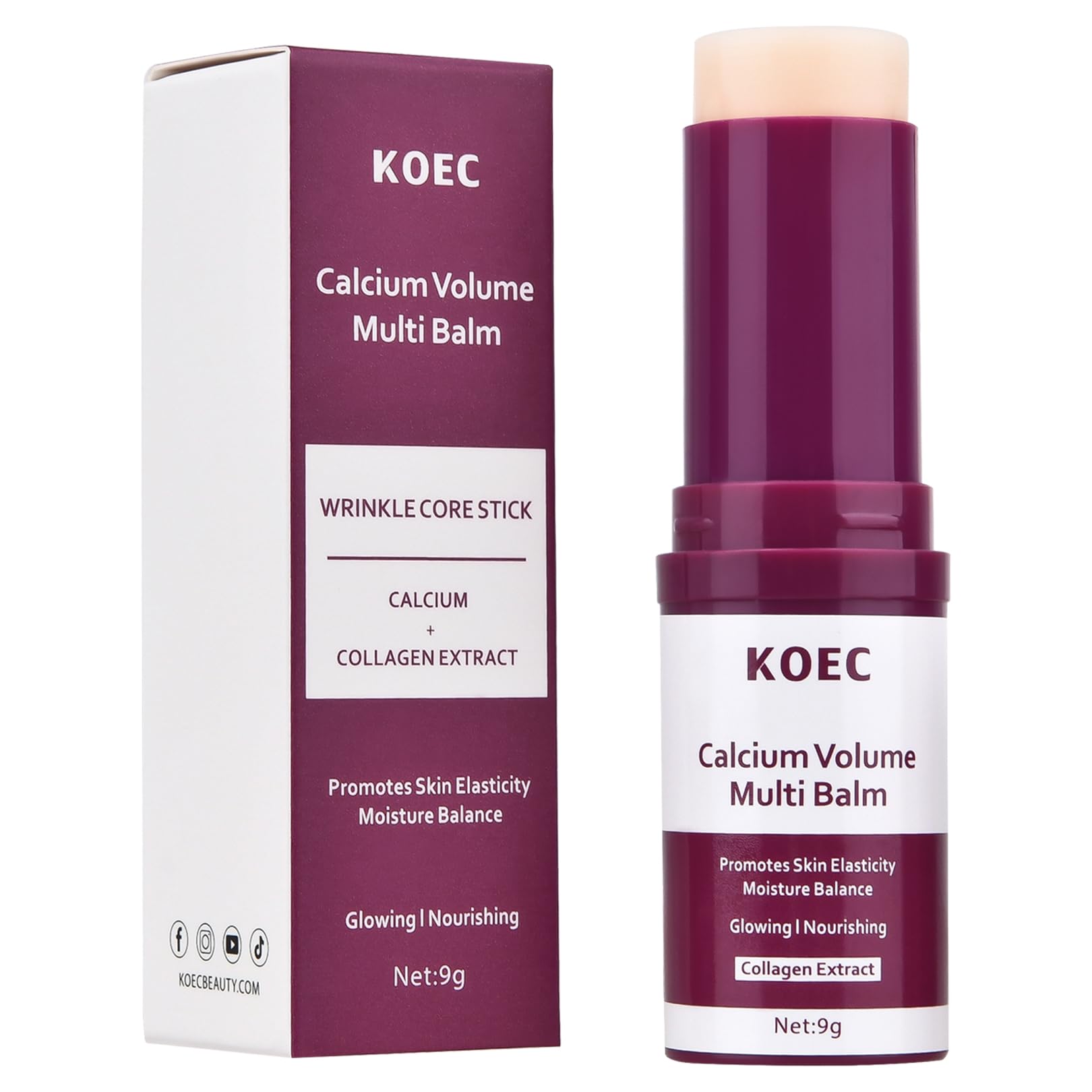 Abading Calcium Volume Multi Balm Intensive Repair Moisturizing Cream 0.32oz